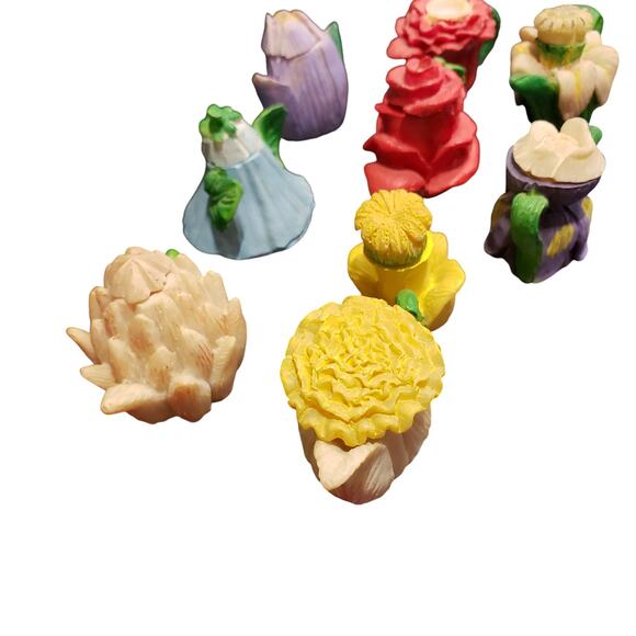 Miniature Doll House Tea Set 18 Piece Tea Set Collectible - Picture 6 of 15